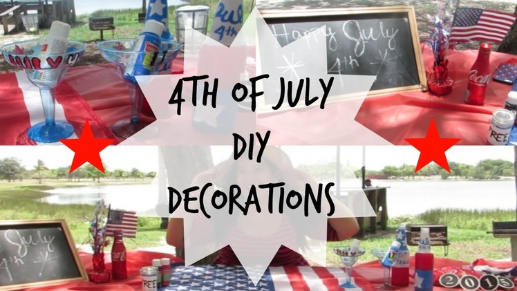 Last Minute 4th of July DIY Decorations and Crafts!!