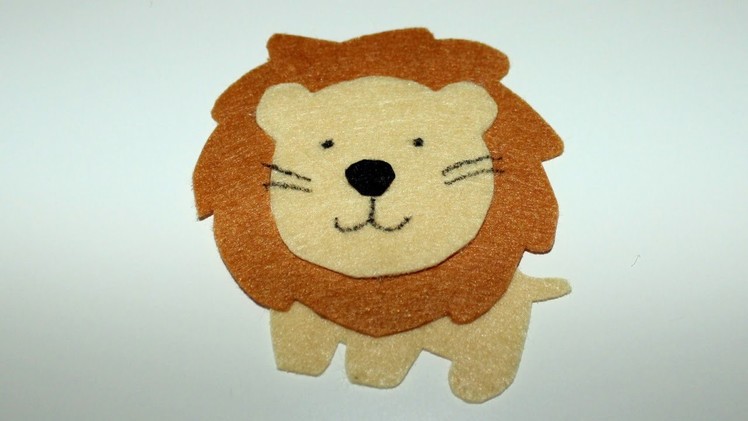 Make a Cute Lion Applique - DIY Crafts - Guidecentral