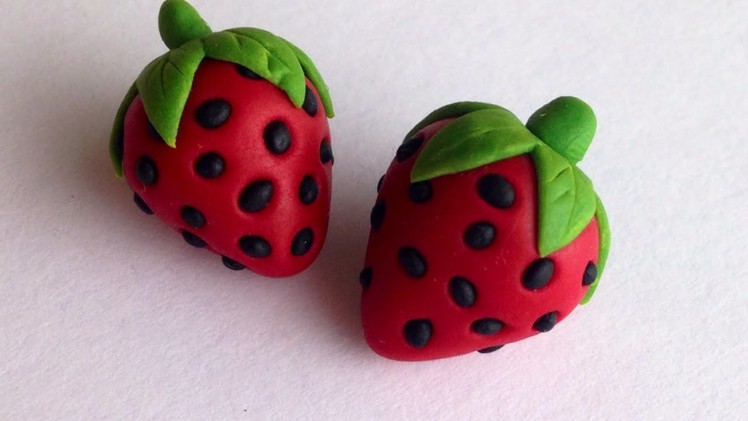Make a Cute Polymer Clay Strawberry - DIY Crafts - Guidecentral