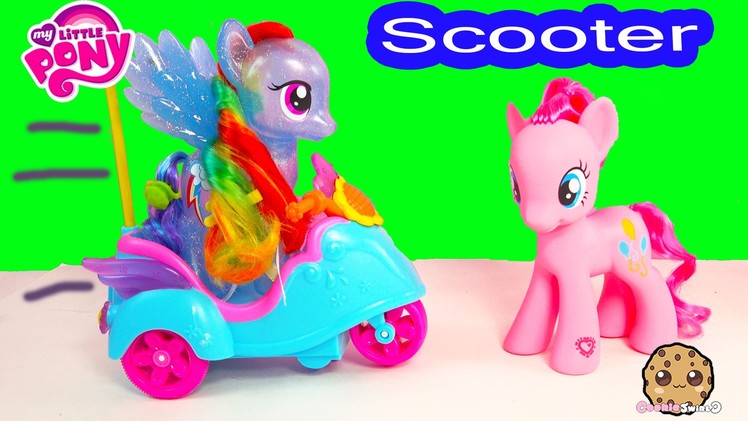 MLP Pinkie Pie RC Sound Remote Control Scooter My Little Pony + Rainbow Dash Ride