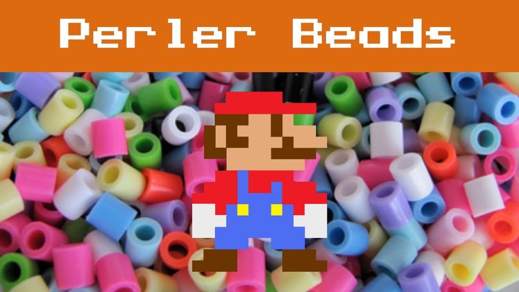 Perler Beads: 8-Bit Mario