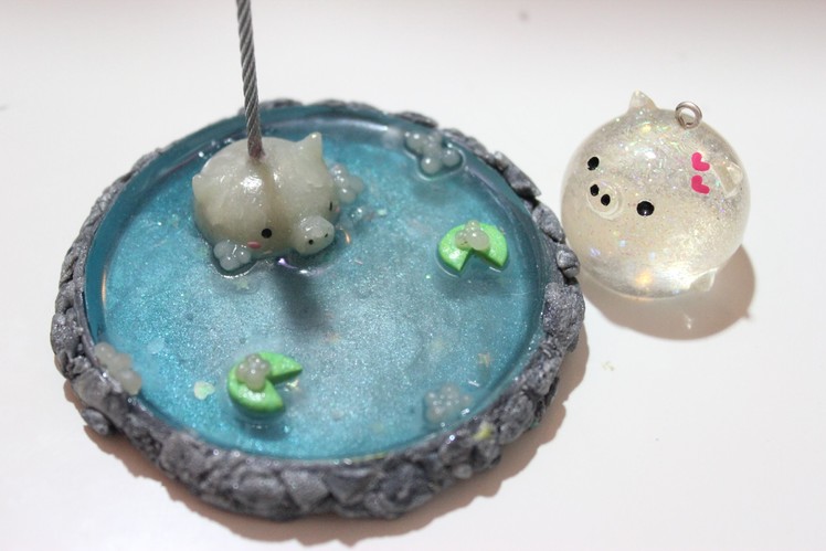 Polymer Clay and Resin Chubble Pond Tutorial ft. ArtResin COUPON!