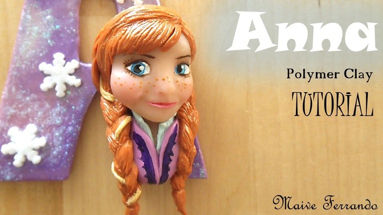 Polymer Clay Anna From Frozen Tutorial - Collab With GBow | Maive Ferrando