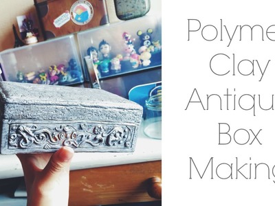 Polymer Clay Antique Box Making