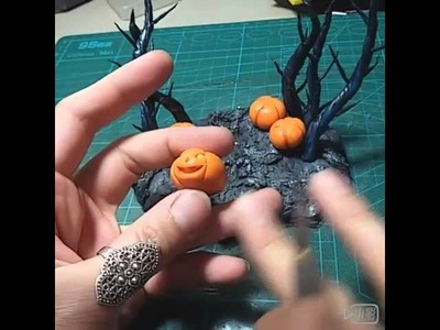 Polymer Clay Halloween Witch