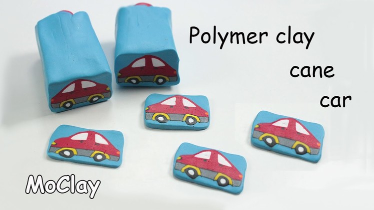 Polymer clay Millefiori Car Cane Tutorial