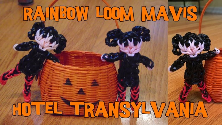 Rainbow Loom Halloween Hotel Transylvania Mavis Doll
