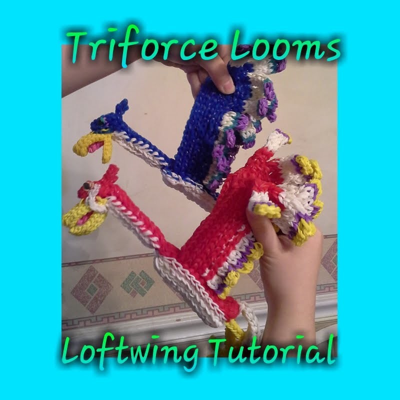 Rainbow Loom Loftwing Tutorial From The Legend Of Zelda Skyward Sword