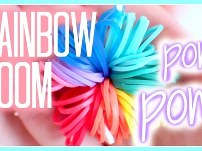 Rainbow Loom Pom Pom - Without the Loom