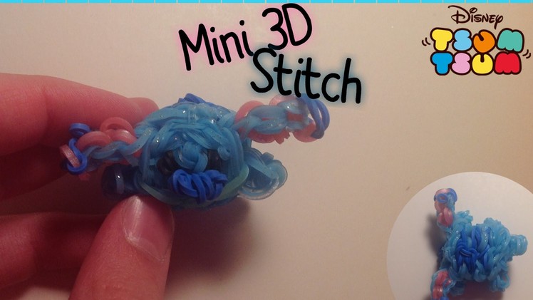 Rainbow Loom Stitch Charm | Mini 3D Tsum Tsum