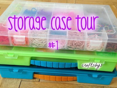 Rainbow Loom Storage Case Tour #1