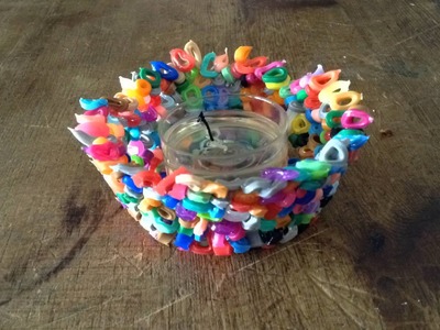 Time Lapse Candle Wax Hardening (In a Perler Bead Holder)