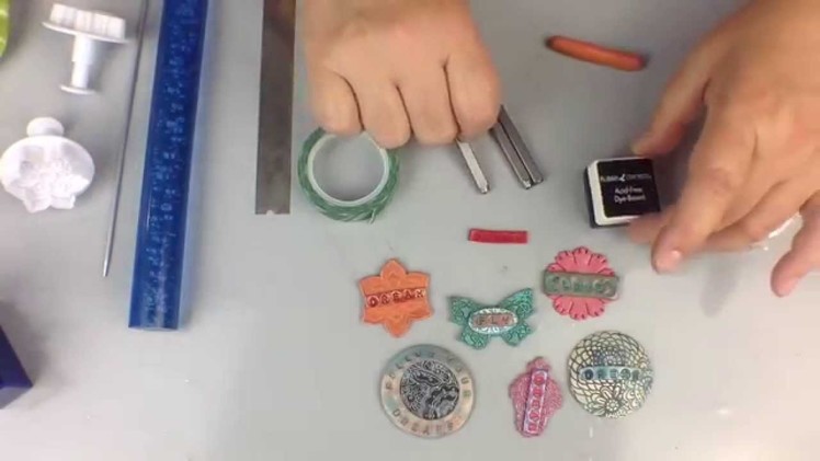 Adding Words And Phrases To Polymer Clay With Ease