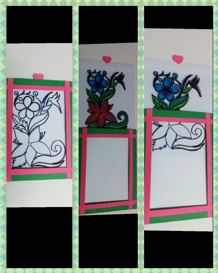 Art and Craft: How to make magic greeting card