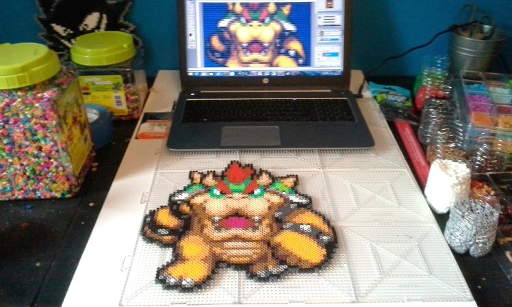 Boswer Perler Bead Project (Partners in Time)