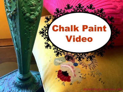 Chalk paint tutorial