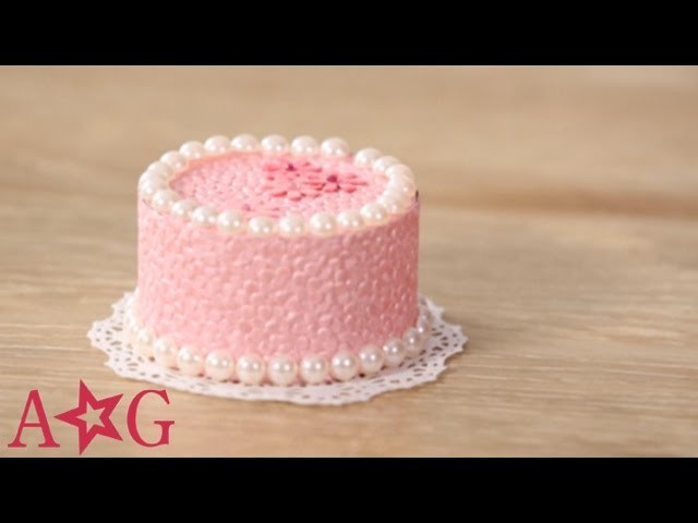 DIY Cardboard Cake Decorating Craft | American Girl