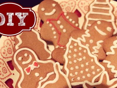 DIY Christmas Gingerbread Biscuits | Zoella