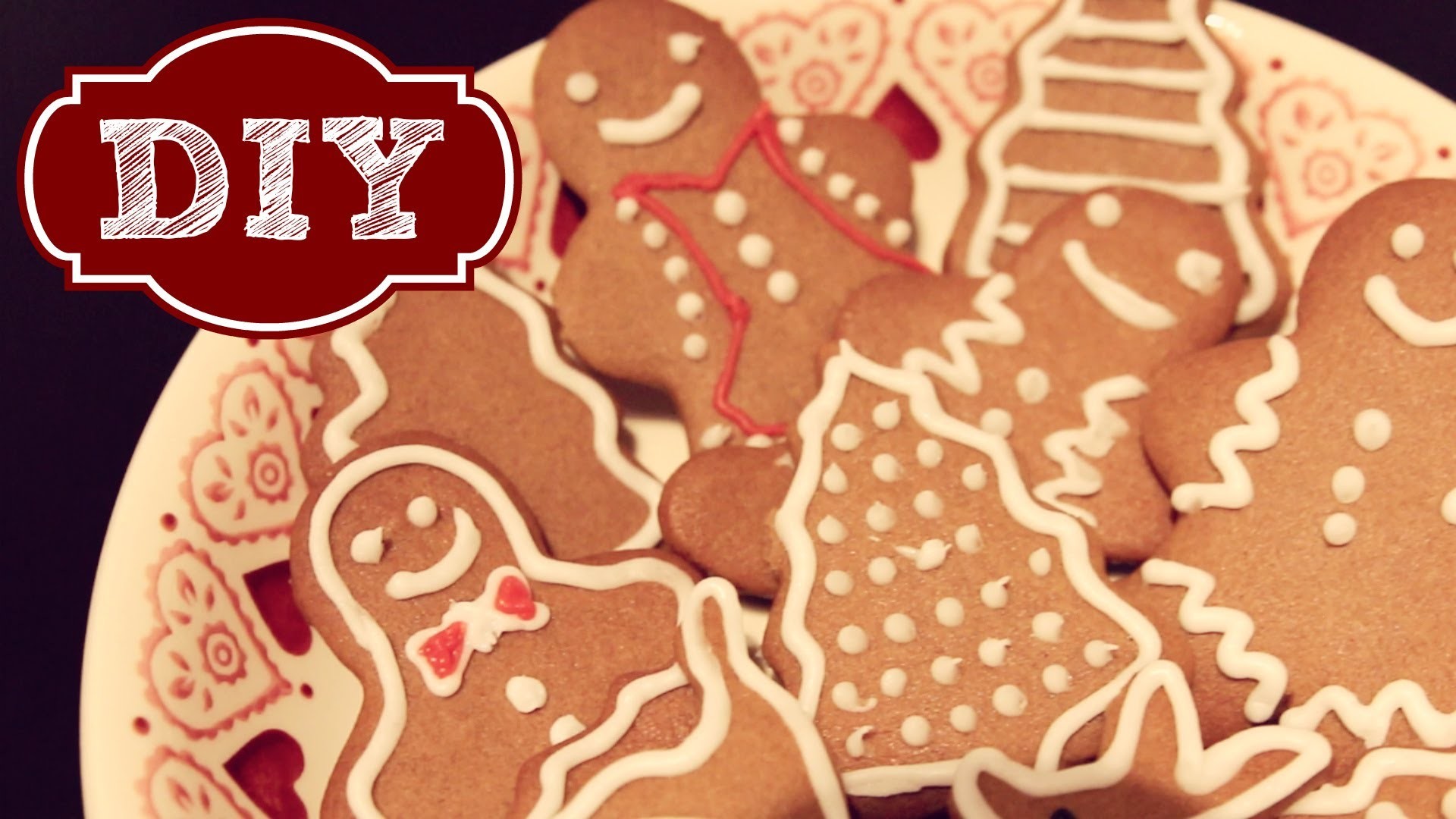 DIY Christmas Gingerbread Biscuits, Zoella