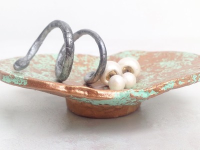 DIY Jewelry Dish using Polymer Clay