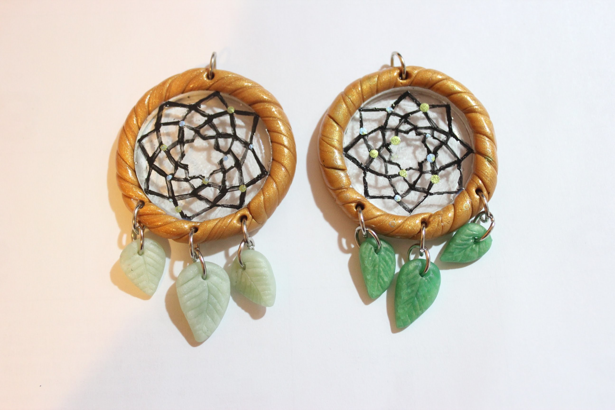 DIY Polymer Clay.Resin Dreamcatcher Tutorial