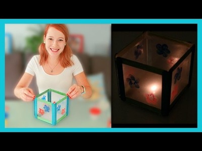 ★ DIY Tea Light Lantern ★  Made By Mommy September Craft Challenge