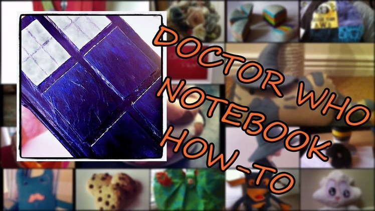 Doctor Who Notebook How-To {back to school}