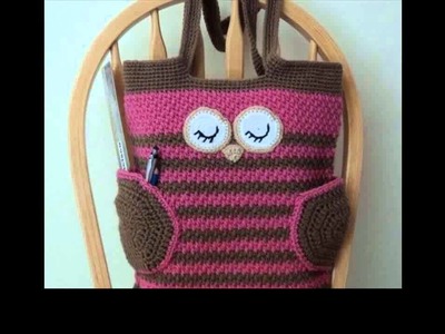 Easy crochet bags tutorial