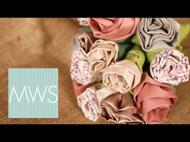 Fabric Flower Bouquet: Maid At Home S02E4.8