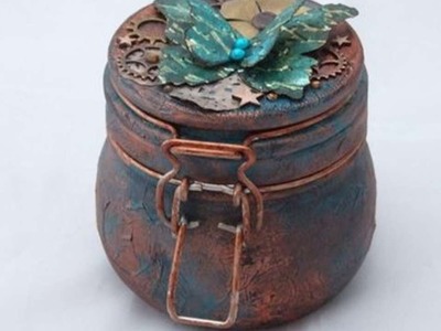 How To Create A Unique Decorated Jar - DIY Crafts Tutorial - Guidecentral