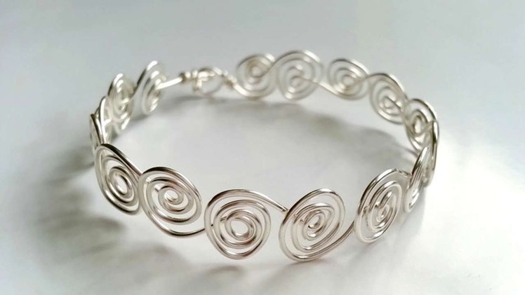 How To Create Swirly Wire Bracelets - DIY Crafts Tutorial - Guidecentral