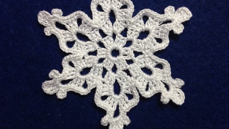 How To Make A Crocheted Snowflake - DIY Crafts Tutorial - Guidecentral