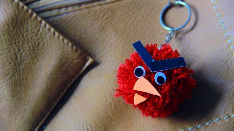 How To Make A Pompom Angry-Bird Keyring - DIY Crafts Tutorial - Guidecentral