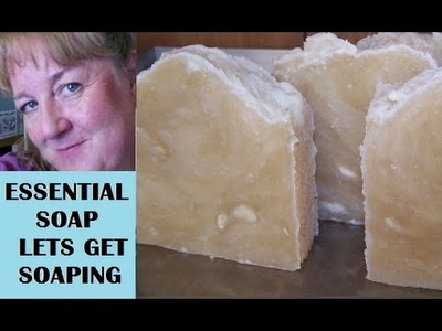 How to Make Castile Soap 100% Olive Oil Soap, from Scratch with Recipe