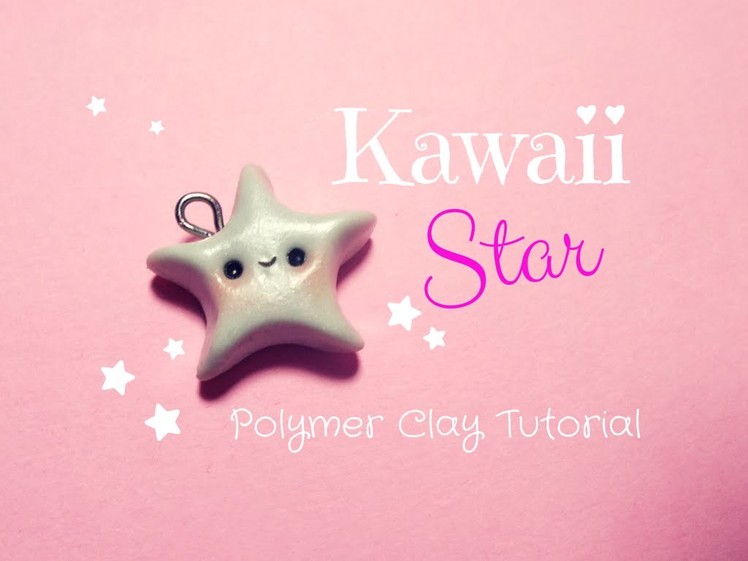 Kawaii Star ☆ Polymer Clay Tutorial ☆ Glows in the dark!