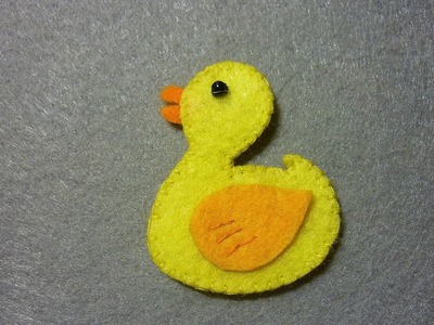 Make a Lovely Duck of Felt Application - DIY Crafts - Guidecentral