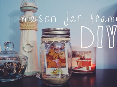 Mason Jar DIY: Sand Frame