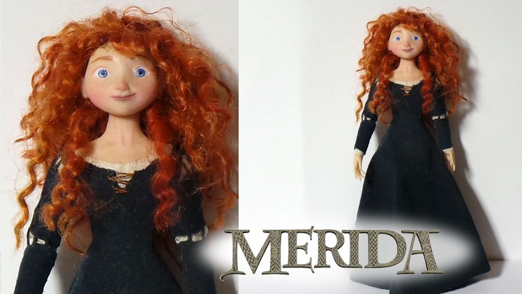 Merida (Brave) Inspired Poseable Doll - Polymer Clay Tutorial