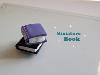 ✩ Miniature Book Prop ✩ Polymer Clay Tutorial