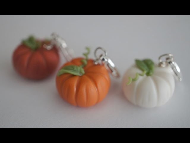 Miniature Pumpkin Tutorial, Polymer Clay Pumpkin Tutorial