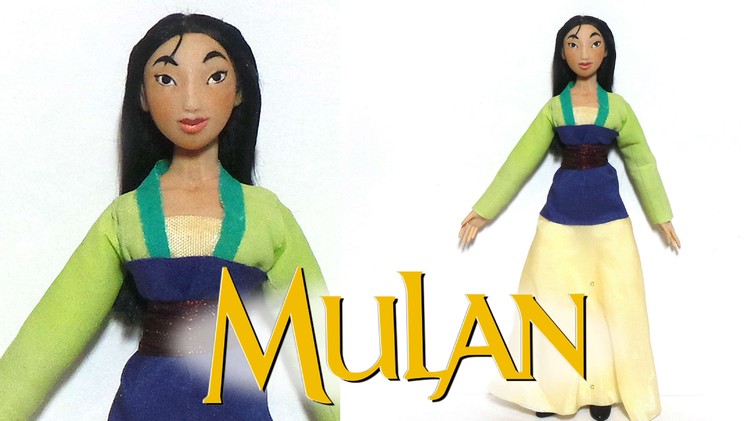 Mulan Inspired (Poseable) Doll - Polymer Clay Tutorial