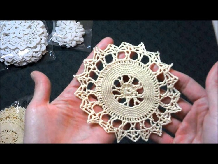 New doilies! And news about thepaperbaglady etsy store