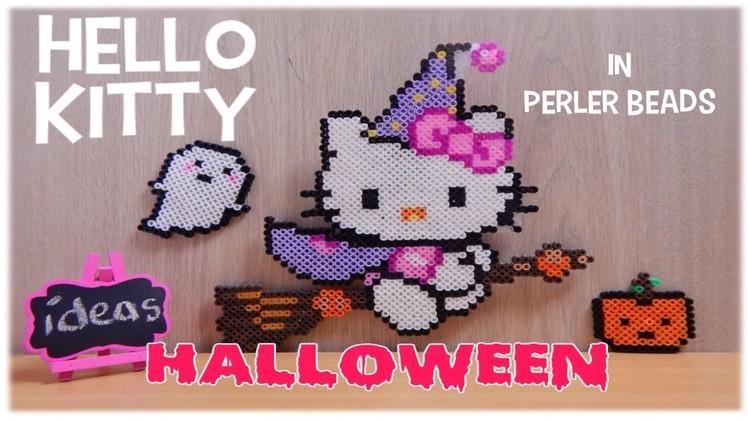 Perler Bead Halloween Special Hello Kitty!