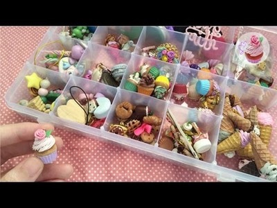 Polymer clay charm collection 2015