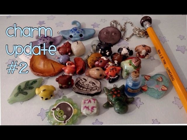 Polymer Clay Charm. Craft Update #2: Kawaii Animals and Resin
