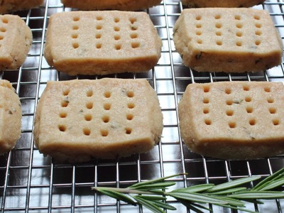 Rosemary Shortbread Cookies - How to Make Shortbread Cookies