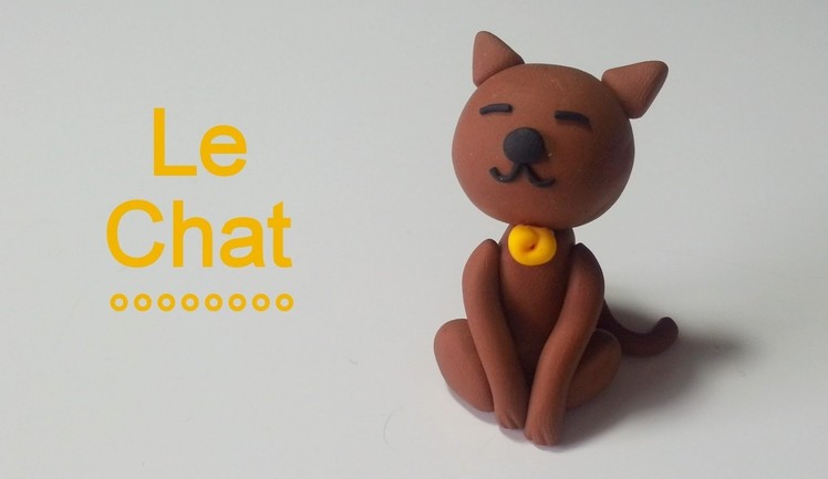 Tuto Fimo Le Chat. Polymer Clay The Cat