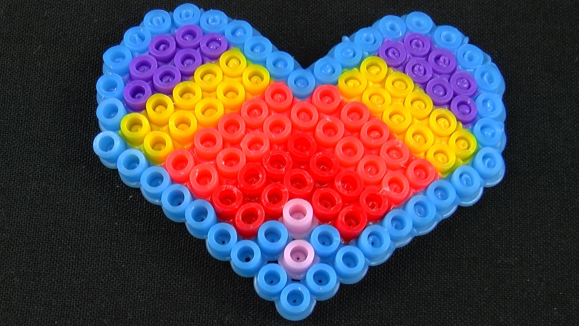 Valentines Day Heart Perler Beads Kids Creativity