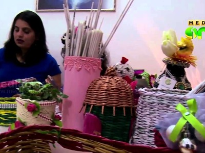 Veshali recycles waste in to Decorative art and craft - Weekend Araibia Epi 117 Part3