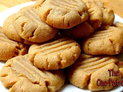 3 Ingredient Peanut Butter Cookies - RECIPE